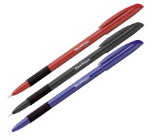 Ручка шариковая "Metallic Pro", синяя, 0,7мм, грип CBp_70753