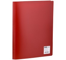 папка с файлами 20 шт. А4 красный ширина 15 мм пластик 0,5 мм OfficeSpaice