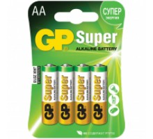 Батарейка GP Super AA (LR06) 15A алкалиновая, BC4