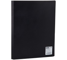 Папка с пластиковым cкоросшивателем OfficeSpace, 15мм, 500мкм, черная