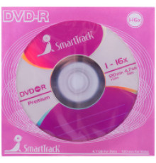 Диск DVD-R 4.7Gb Smart Track 16x 120min.конверт бумажн. (ST000778) (РП)