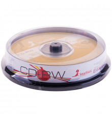 Диск CD-RW 700Mb Smart Track 4-12x Cake Box (10шт)