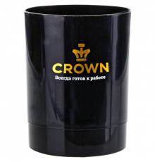 Стакан для ручек Crown с логотипом