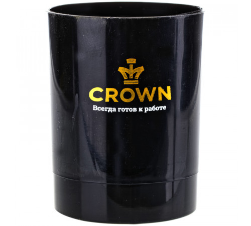 Стакан для ручек Crown с логотипом