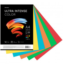 Бумага цветная OfficeSpace "Ultra Intense Color", A4, 80 г/м², 100л., (5 цветов)