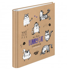 Тетрадь на кольцах А5, 120л., 7БЦ, ArtSpace "Рисунки. Funny cats", глянцевая ламинация