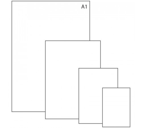 Ватман  А1  610х860 ГОСТ лист
