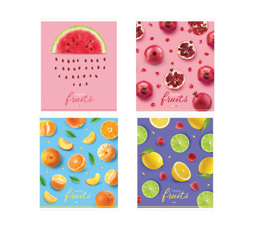 Тетрадь 48л., А5, клетка ArtSpace "Фрукты. Juicy fruits", эконом Тетрадь 48л., А5, клетка ArtSpace "Фрукты. Juicy fruits", эконом