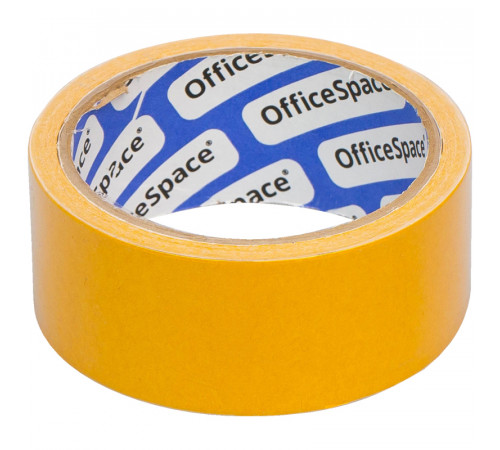 Клейкая лента двусторонняя OfficeSpace, 38мм*10м, полипропилен Клейкая лента двусторонняя OfficeSpace, 38мм*10м, полипропилен