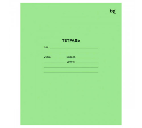 Тетрадь 18л., клетка BG Тетрадь 18л., клетка BG