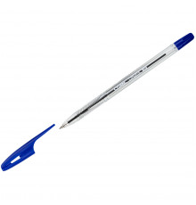 Ручка шариковая СТАММ "Орбита 100" синяя, 0,7мм