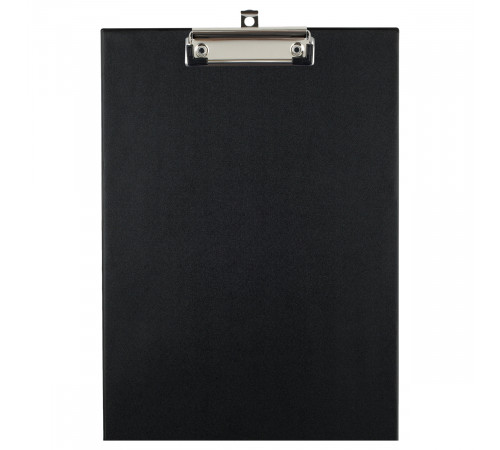 Планшет с зажимом OfficeSpace А4, ПВХ, черный