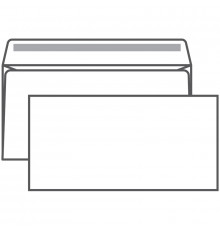 Конверт E65, Ряжская печатная фабрика, 110*220мм, б/подсказа, б/окна, кл. край