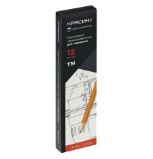 Карандаш ч/г Красин «Для черчения» ТМ (НВ), шестигр., заточен.