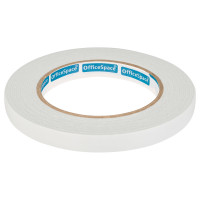 Клейкая лента двусторонняя OfficeSpace, 12мм*5м, на вспененной основе, 1мм