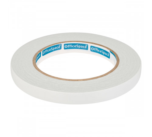 Клейкая лента двусторонняя OfficeSpace, 12мм*5м, на вспененной основе, 1мм
