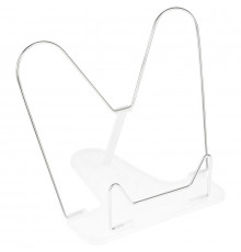 Подставка для книг СТАММ, прозрачная, бесцветная