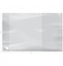 Обложка 300*470 для учебников, контурных карт и атласов универсальная с липким слоем, ArtSpace, ПП 70мкм, ШК