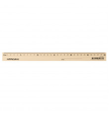 Линейка 30см Красин "Стандарт", дерево