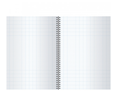 Бумвинил тетрадь 96л., А4, клетка на спирали OfficeSpace