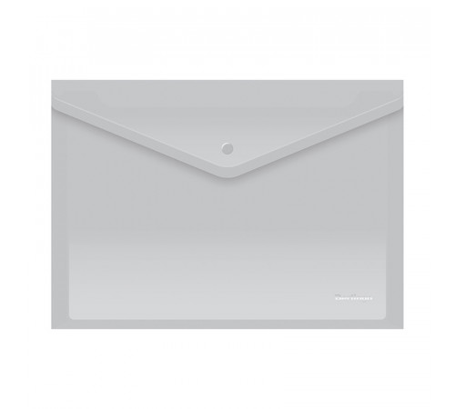 Папка-конверт на кнопке, А4, 180мкм, матовая