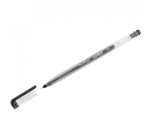 Ручка гелевая "Apex" 0,5мм, черная CGp_05151 (Berlingo)