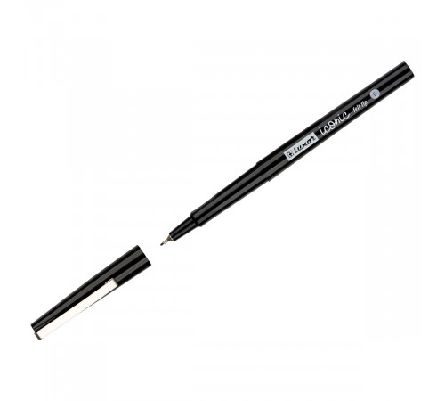 Ручка капиллярная Luxor "Iconic F " черная, 0,5мм
