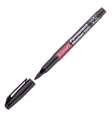 Маркер перманентный Luxor "100" черный, пулевидный, 1-2мм