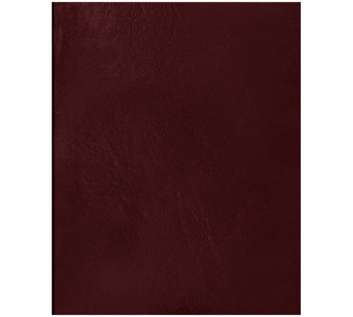 Тетрадь OfficeSpace 48л., А5, клетка , бумвинил, бордовый