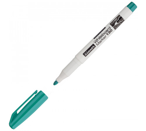 Маркер для белых досок Luxor "120" зеленый, пулевидный, 1-2мм