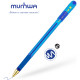 Ручка шариковая MunHwa "MC Gold" синяя, 1,0мм, грип, штрих-код