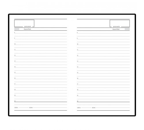 Ежедневник недатир. A5, 160л., бумвинил, OfficeSpace, бордовый