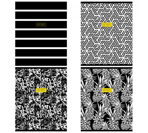 Тетрадь 96л., А5, клетка ArtSpace "Узоры. Quite the thing"