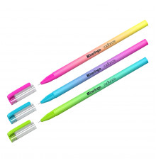 Ручка шариковая Berlingo "Radiance" синяя, 0,7мм, корпус ассорти