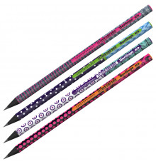 Карандаш ч/г Berlingo "Arcade XS" HB, круглый, черное дерево, заточен