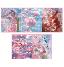 Тетрадь 48л., А5, клетка BG "Sparkle", суперэконом