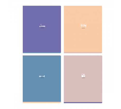 Тетрадь 48л., А5, клетка BG "Never-ever", матовая ламинация