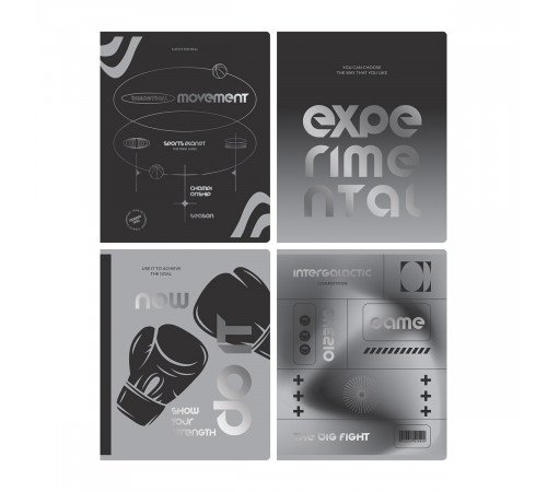 Тетрадь 48л., А5, клетка BG "Мой выбор", soft-touch ламинация, тиснение фольгой, с форзацем, 70г/м2