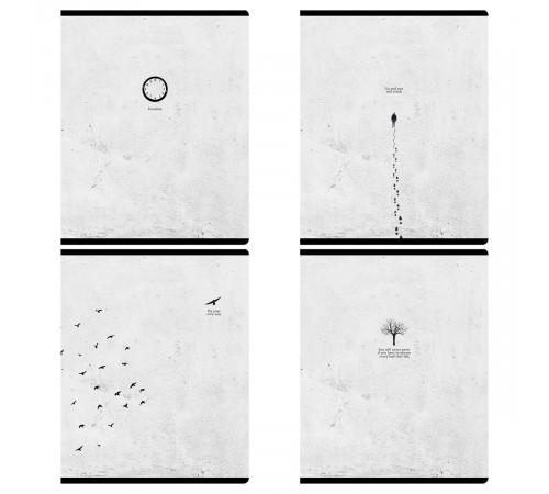 Тетрадь 48л., А5, клетка Greenwich Line "Cвобода", микро sandy-touch лак, 70г/м2