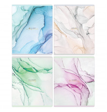 Тетрадь 48л., А5, клетка Greenwich Line "Marbler", матовая ламинация, тиснение фольгой, 70г/м2