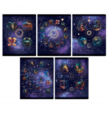 Тетрадь 96л., А5, клетка BG "Гороскоп", суперэконом