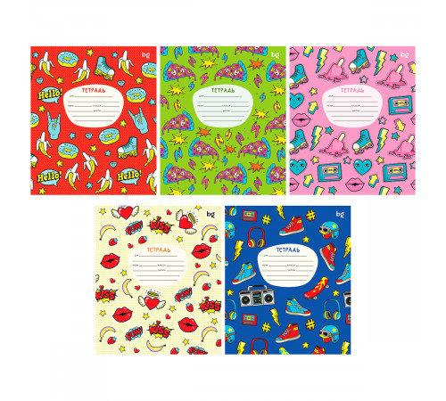 Тетрадь 18л., клетка BG "Взрыв", эконом