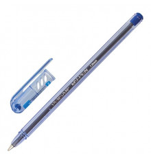 Ручка шариковая " Pensan " My-Pen синяя 1мм, толщина письма 0,7мм, чернила на масляной основе, тонированный синий корпус