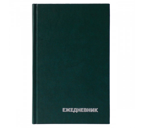 Ежедневник недатированный, А5, 160л., бумвинил, BG, зеленый
