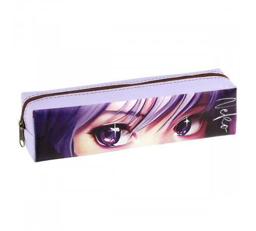 Пенал мягкий 200*55*40 MESHU "Neko", искусственная кожа