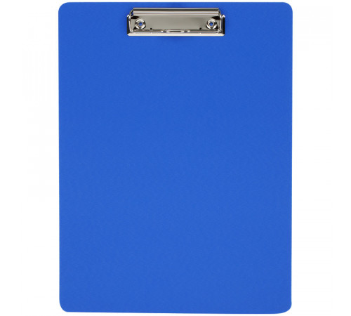 Планшет с зажимом OfficeSpace А4, 2000мкм, пластик (полифом), синий
