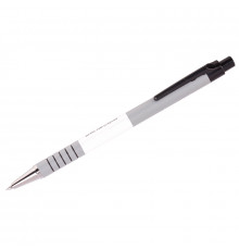 Ручка шариковая автоматическая Pilot синяя, 0,7мм, серый прорезиненный корпус