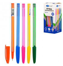 Ручка шариковая " Basir " синяя 0,7мм, толщина письма 0,35мм, чернила на масляной основе