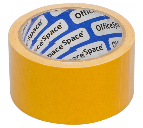 Клейкая лента двусторонняя OfficeSpace, 50мм*10м, полипропилен